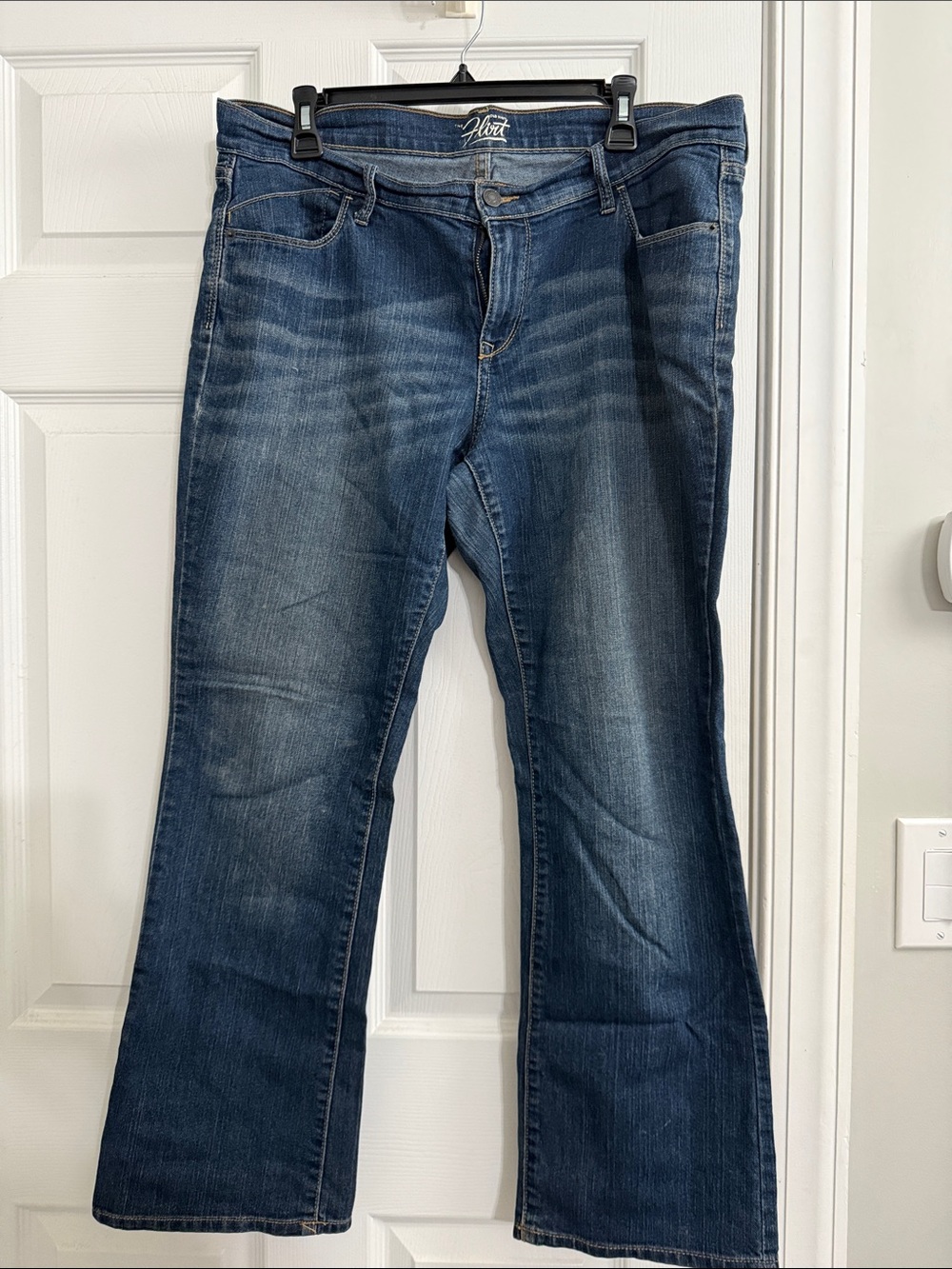 Old Navy Dark Blue Flare & Wide Leg Jeans